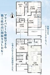 蒲郡市三谷町二舗59期　新築戸建（全2棟）1号棟