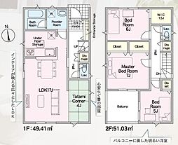 豊橋市忠興第3　新築戸建（全6棟）1号棟