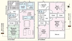 豊川市江島町第1　新築戸建(全3棟)2号棟