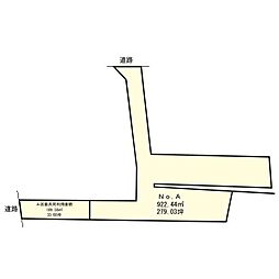 新城市川田　売土地（全3区画）A号地
