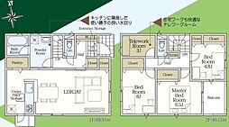 蒲郡市竹島町第4　新築戸建（全2棟）1号棟
