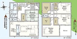 蒲郡市竹島町第4　新築戸建（全2棟）2号棟