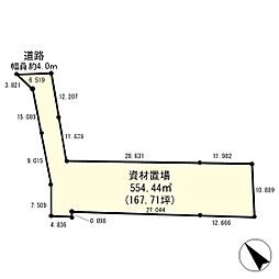 新城市川田　資材置場用地