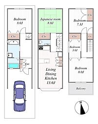 大阪市旭区高殿４丁目
