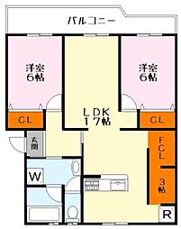 膳所ハイツ6号棟