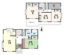 桶川下日出谷西　全居室南向き×駐車3台×庭付き