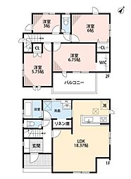 北本宮内3期　新築戸建〜全5棟〜1号棟