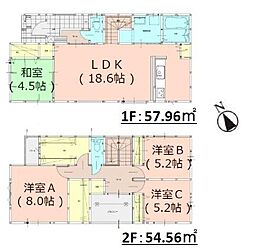 福岡市東区三苫２丁目の一戸建て