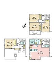 東野2丁目 新築戸建（3階建て）
