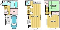 堺市東区日置荘北町2丁　中古戸建