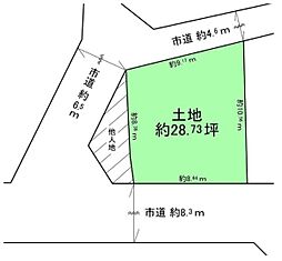 堺市北区金岡町　売土地