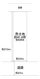 堺市北区百舌鳥西之町2丁　売土地
