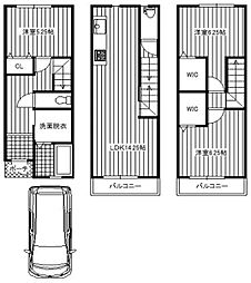 堺市北区北花田町2丁　新築戸建