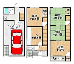 松原市河合3丁目　中古戸建