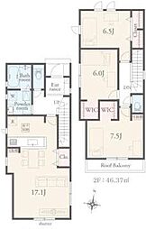堺市中区福田第3期1号棟　新築戸建