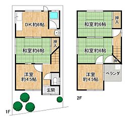 堺市北区南花田町　中古戸建
