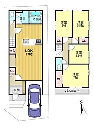 京都市北区大将軍坂田町の一戸建て