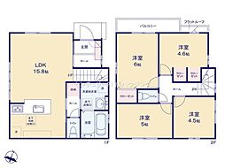 福生市熊川　新築　全3棟　1号棟