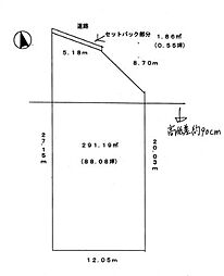 昭島市玉川町5丁目　売地