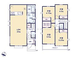 ハートフルタウン　瑞穂町南平2丁目　新築　全6棟　E号棟