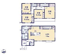 グラファーレ あきる野市引田 新築 全8棟 3号棟