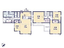 リーブルガーデン　羽村市小作台4丁目　新築　全6棟　5号棟