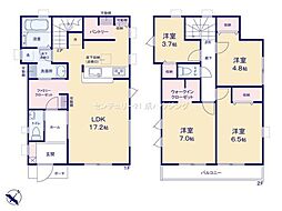 リーブルガーデン　羽村市羽加美1丁目　新築　全4棟　2号棟