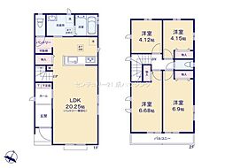 ハートフルタウン 瑞穂町箱根ケ崎西松原 新築 全3棟 A号棟