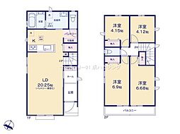 ハートフルタウン　瑞穂町箱根ケ崎西松原　新築　全3棟　B号棟