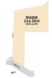 あきる野市五日市 建築条件なし土地
