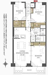 高尾パークハイツＡ棟　中古マンション