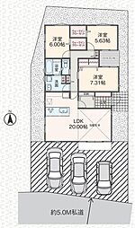 八王子市上壱分方町　新築一戸建て・全1棟