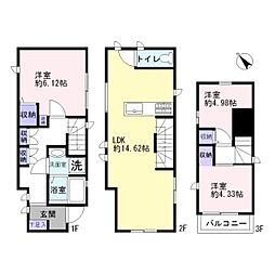 新宿区北新宿３丁目
