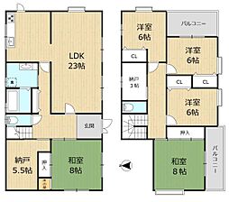 生駒市真弓三丁目　中古一戸建
