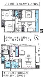 茅ヶ崎市今宿3期 新築戸建全2棟 1号棟