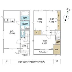 Twin Terrace千波 C 101号室