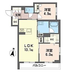 マロン・テイ 見和 101号室