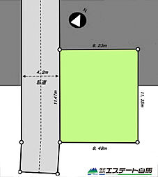 入間市野田全1区画　売地