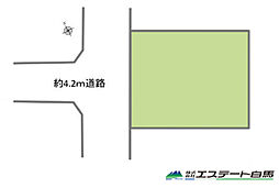 所沢市上安松全1区画　売地