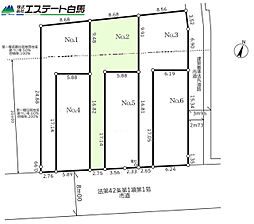 東村山市美住町2丁目全6区画　売地 2号地