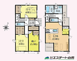 新座市大和田16期全9棟　新築戸建 3号棟