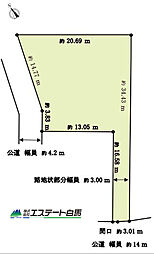 所沢市松が丘1丁目全1区画　売地