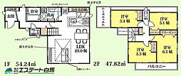 富士見市諏訪第3期全1棟　新築戸建