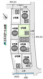 所沢市山口17期全8棟　新築戸建 3号棟