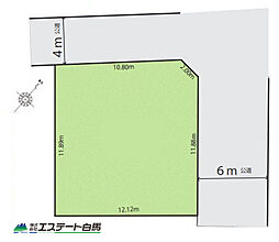 入間市久保稲荷3丁目全1区画　売地