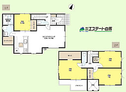 狭山市北入曽1期全2棟　新築戸建 1号棟