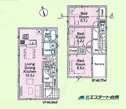 新座市畑中第28全9棟 新築戸建 2号棟