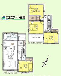 入間市小谷田22期全3棟　新築戸建 C号棟