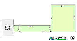 新座市野火止5丁目全1区画　売地