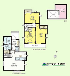 東久留米市氷川台1丁目全2棟　新築戸建 B号棟